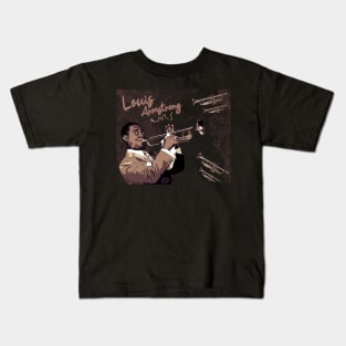 Louis Armstrong Kids T-Shirt